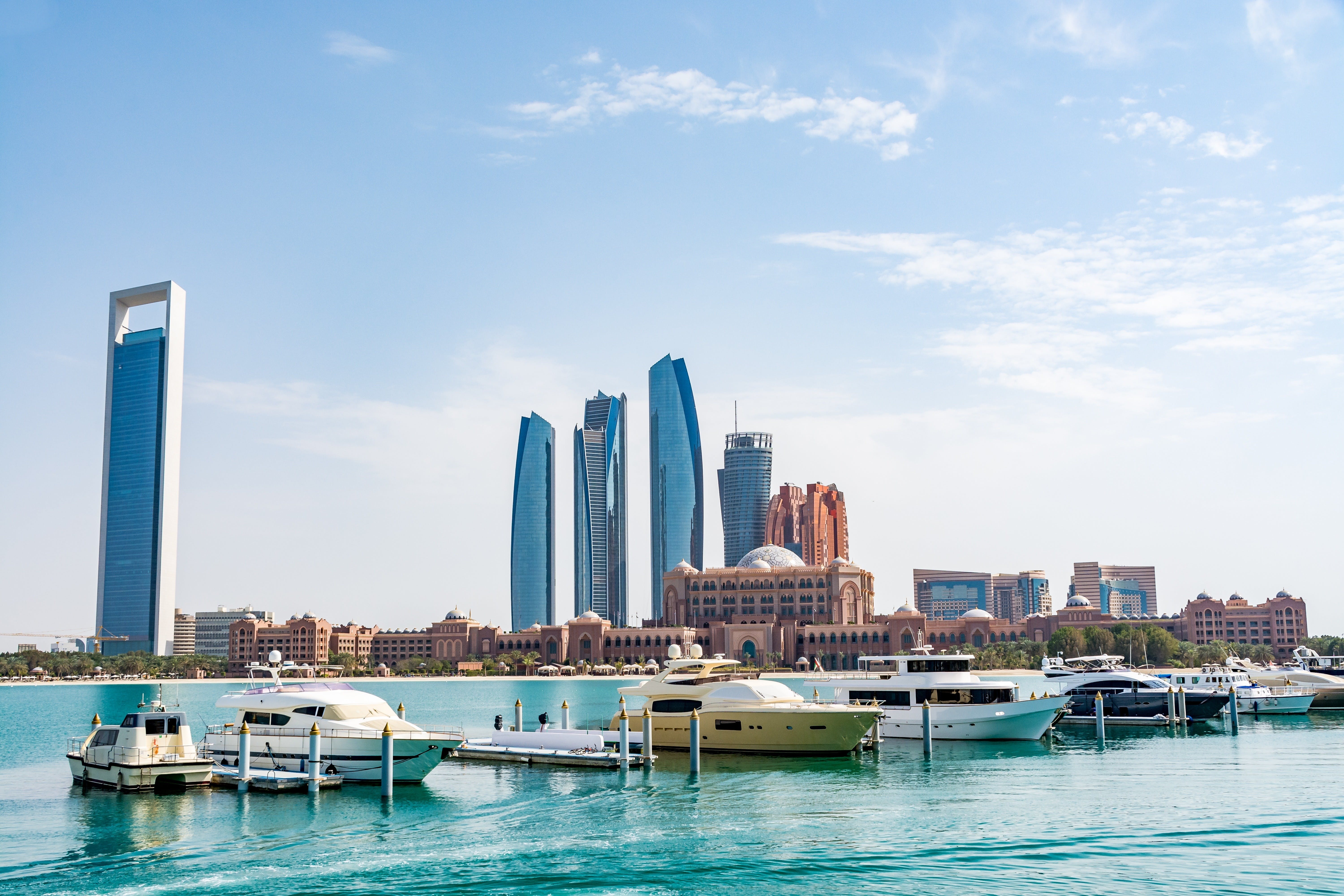 Abu Dhabi skyline