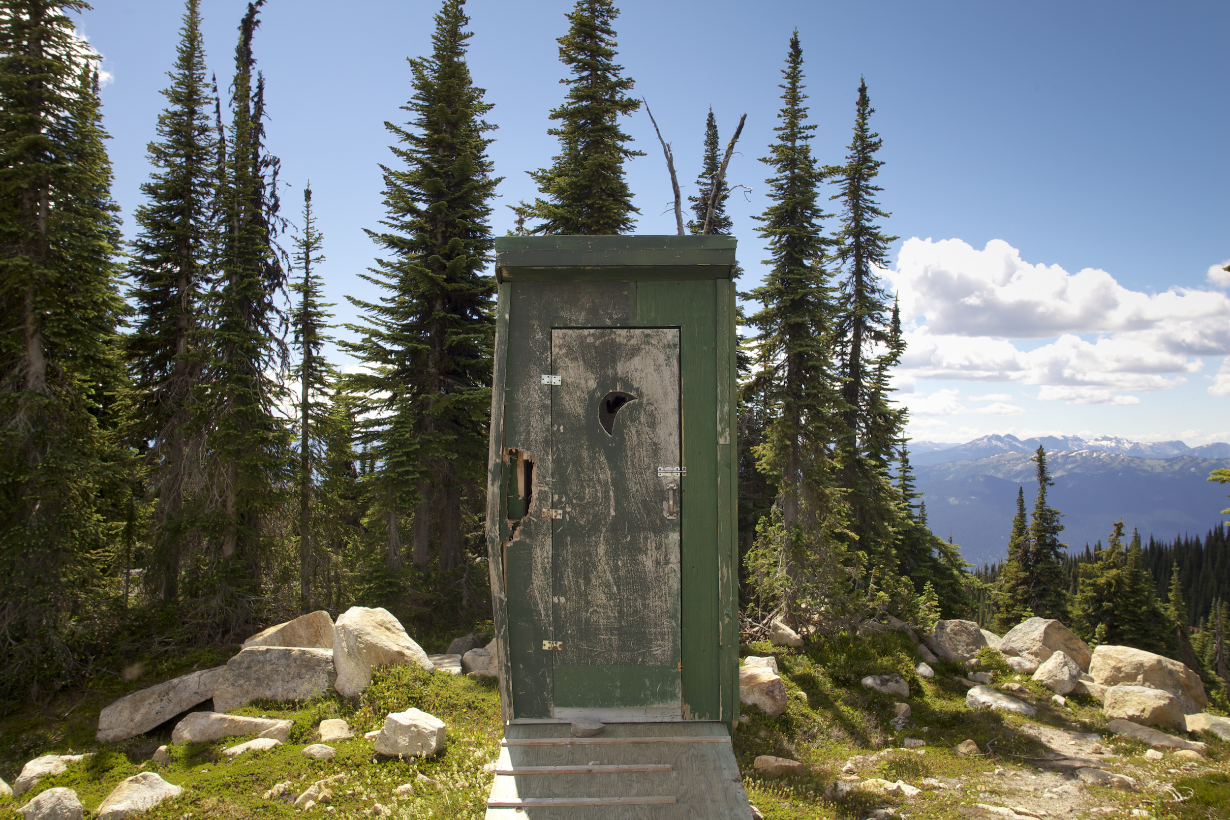 alpine outhouse