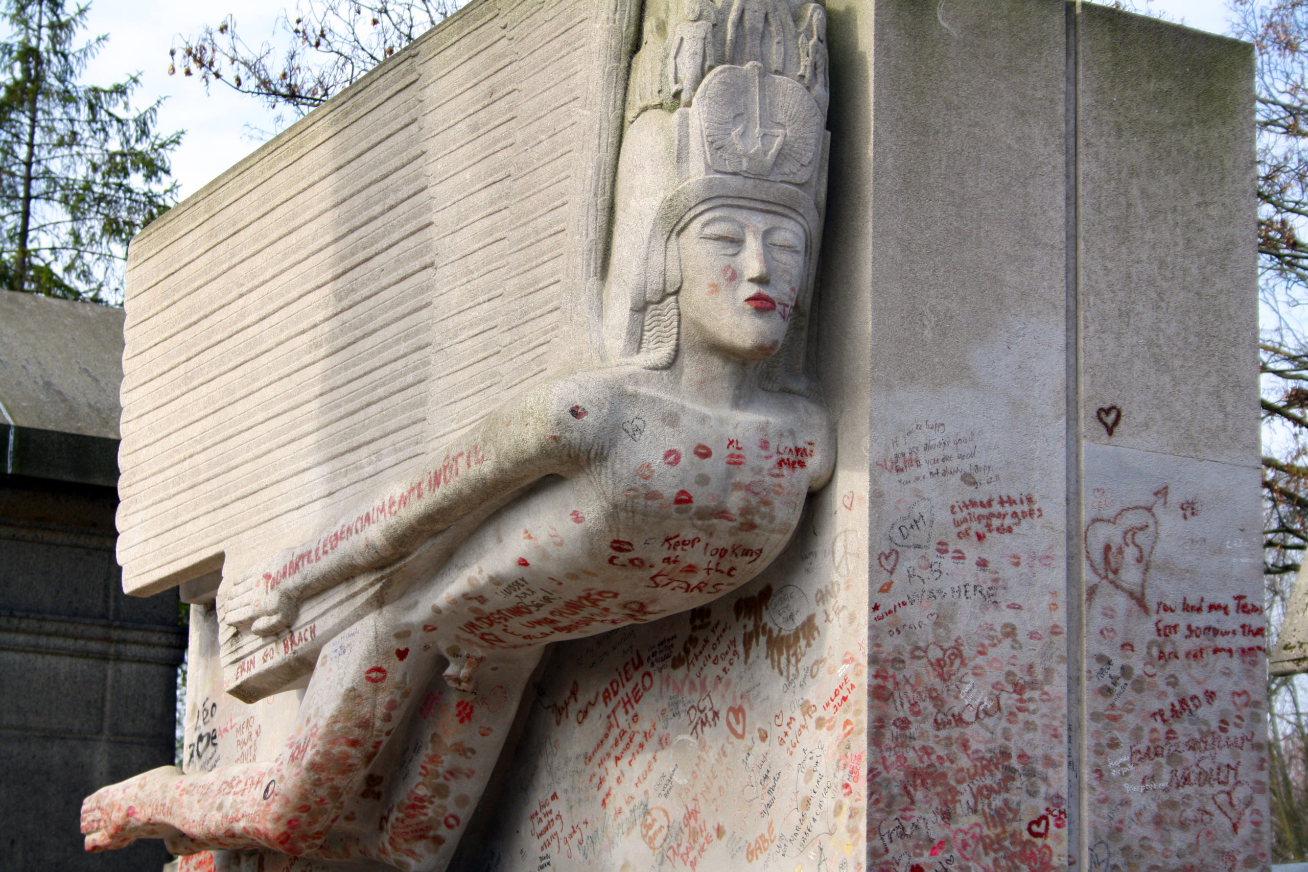Around the world in poets' graves