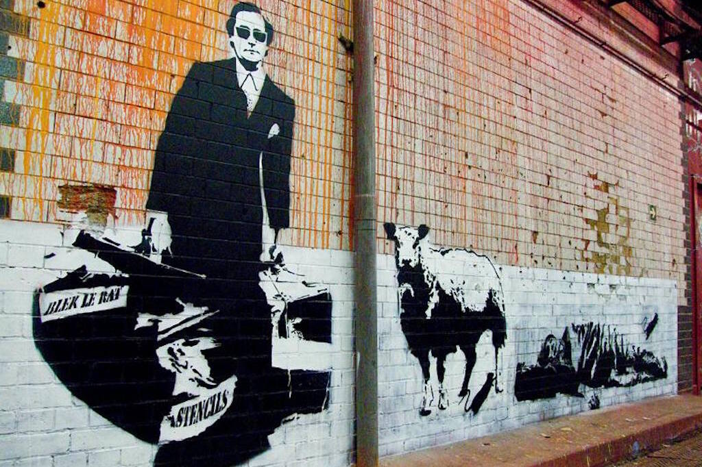 Blek Le Rat, The Cans Festival, Waterloo, London