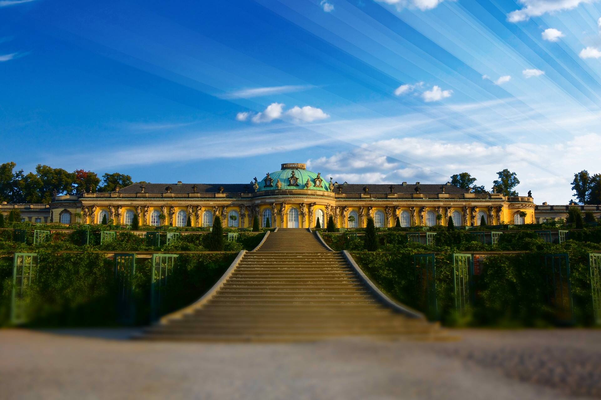 Schloss Sanssouci in Potsdam