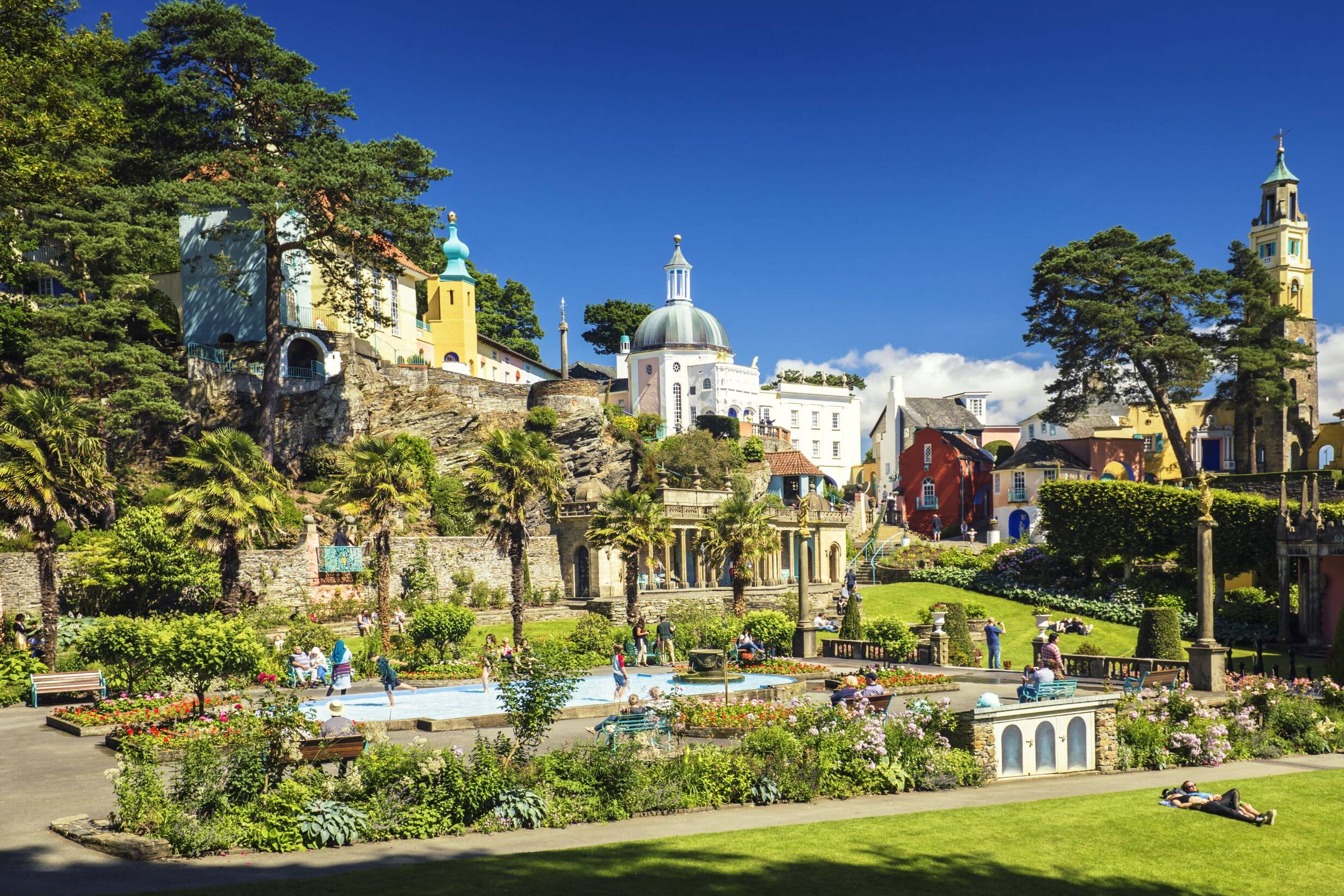 Portmeirion - beautiful places in Wales
