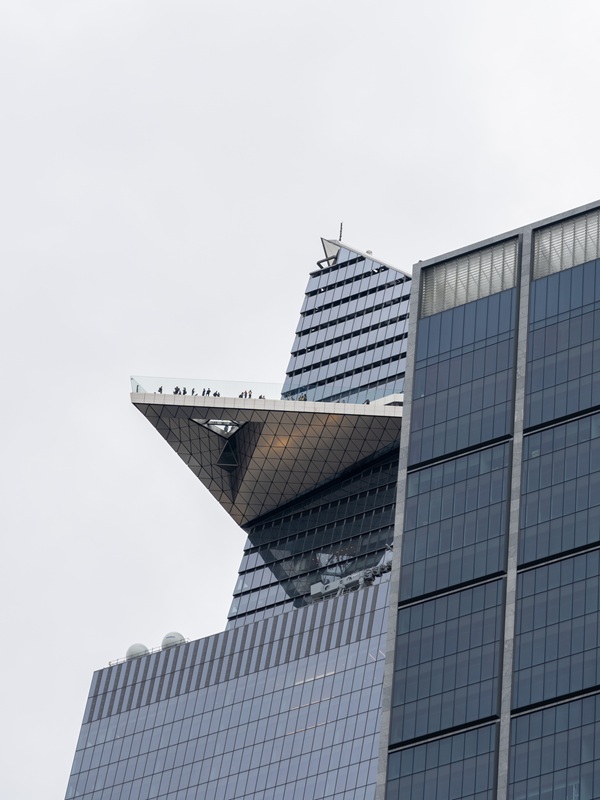 New York City, USA The Edge observation deck at 30 Hudson Yards