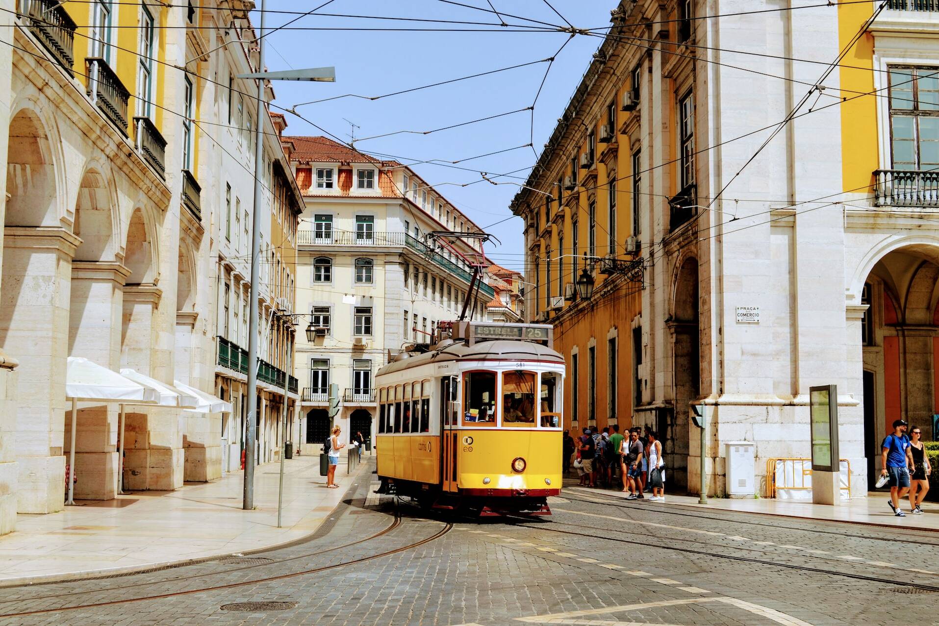 Tram in Lisbon